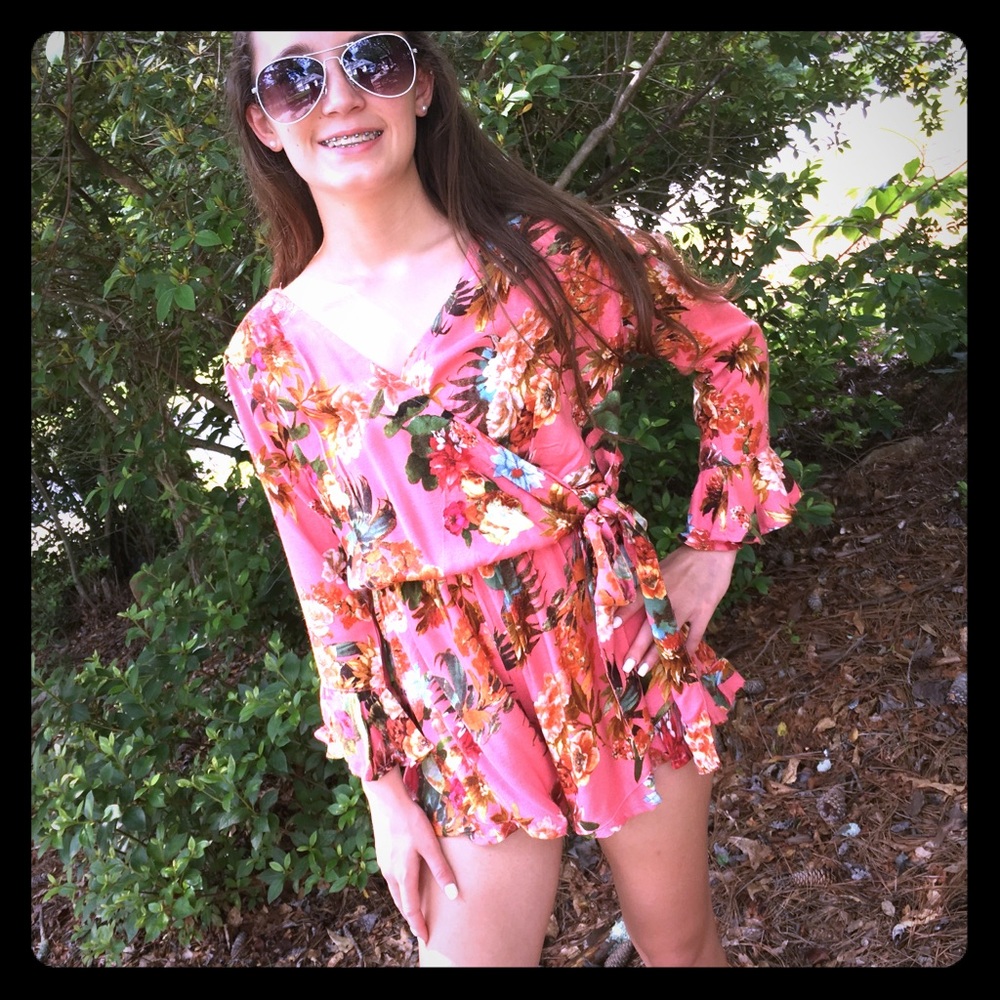Floral Romper